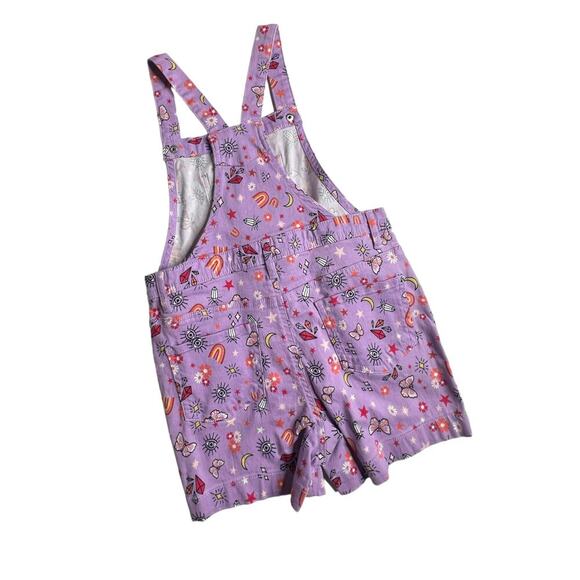 365 Kids Garanimals Girls Size 7 Shortall Purple Pink Set 2-Piece shorts shirt - Picture 5 of 13